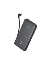 Anker Zolo 10000mAh 22.5W Typec Cable Powerbank Black